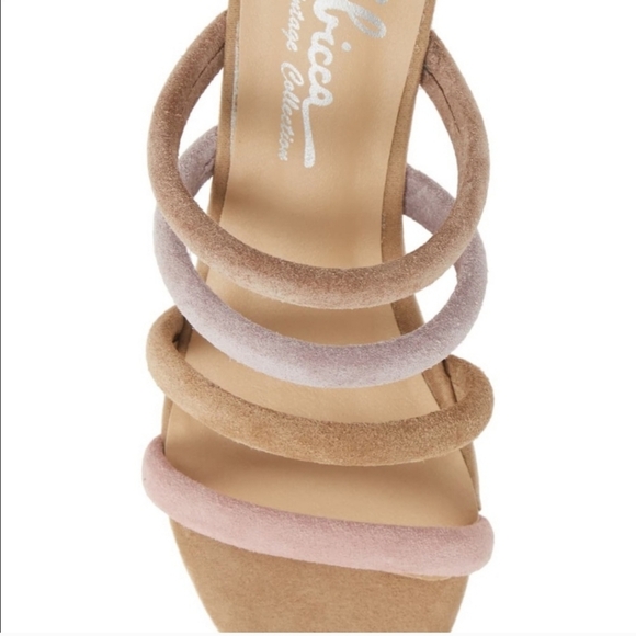 Sbicca - Alysheba Low Heel Strappy Sandal in Pastel Multi (NIB) - Picture 5 of 7